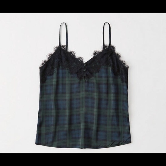 NWT Abercrombie & Fitch Lace Trim Blouse XXS-XS - Picture 3 of 3